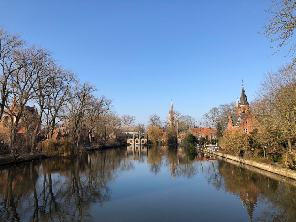 Minnewater in Bruges