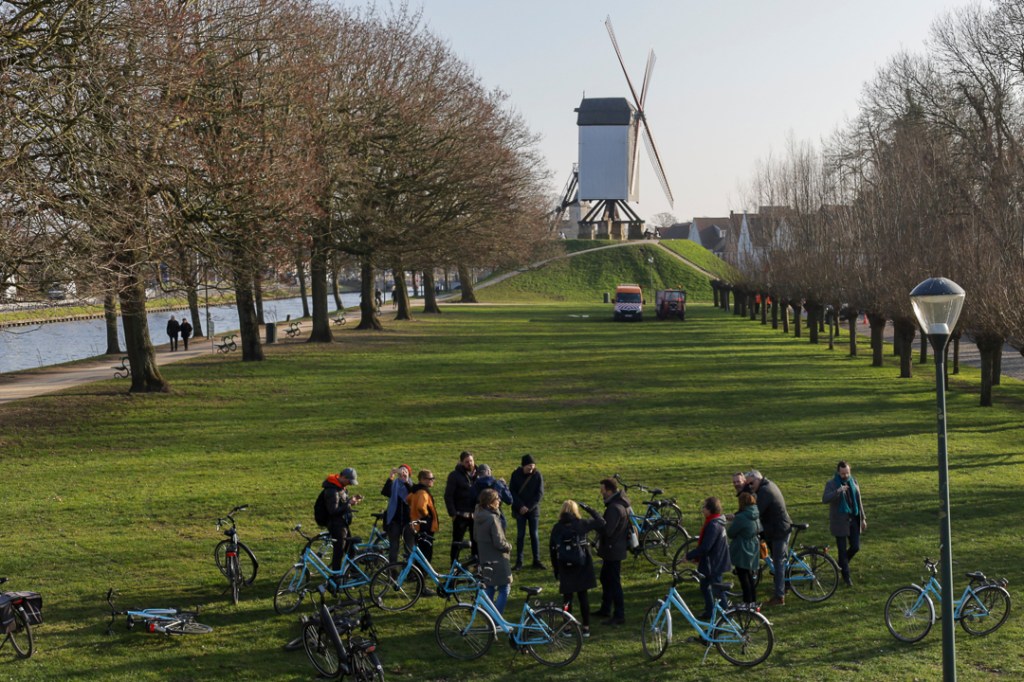 A windmill in Bruges