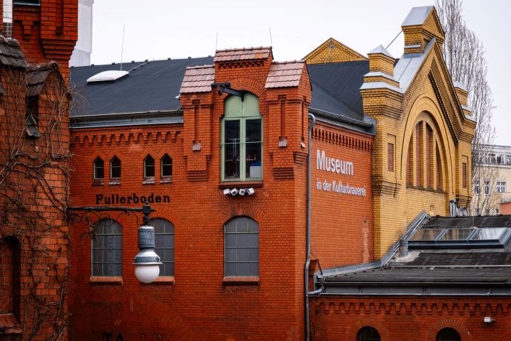 a large brick building