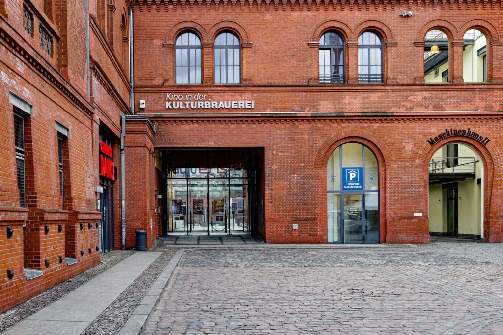 a large brick building