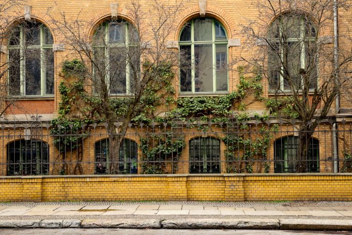 a large stone building