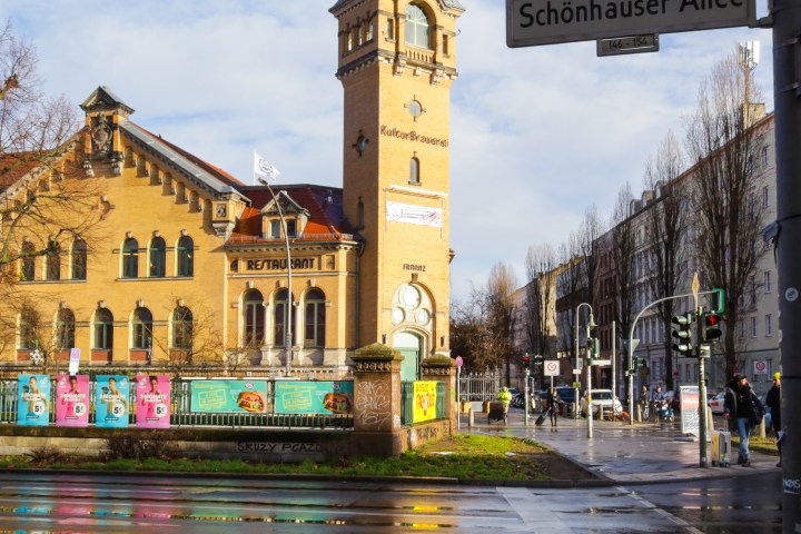 Kulturbrauerei Schönhauser Allee Ecke Sredzkistraße