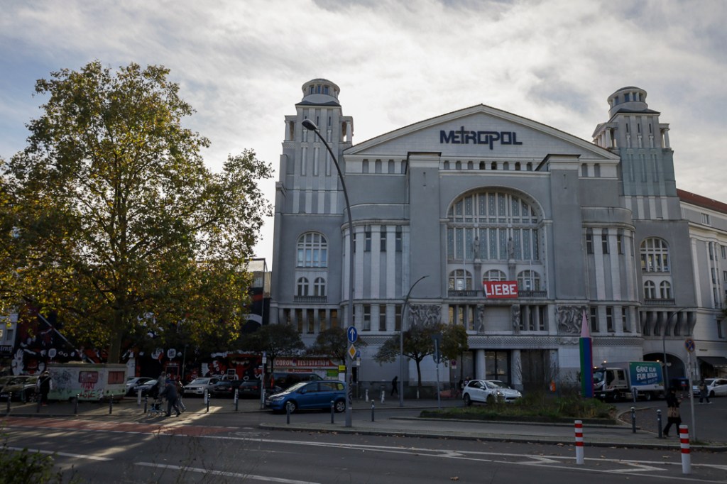 outside view of the Metropol concert building at Nollendorfplatz in Schöneberg Berlin