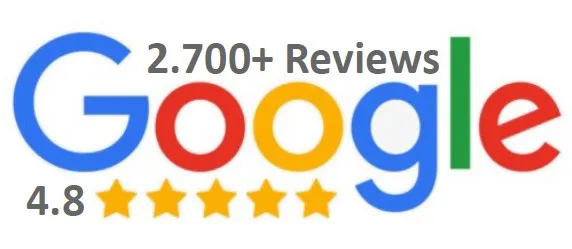 Google 2.700+ reviews